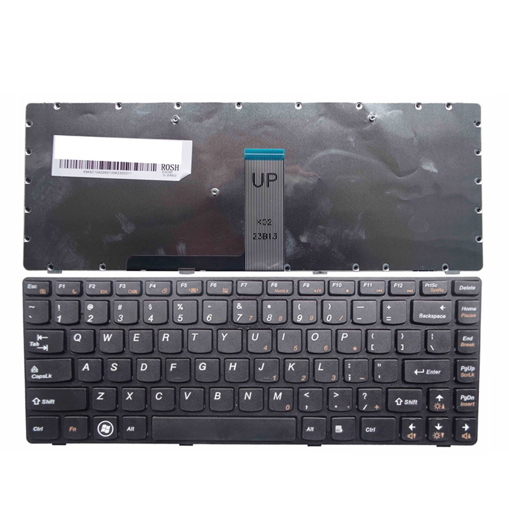 Клавиатура для ноутбука Lenovo G480, сменная клавиатура с американской английской раскладкой