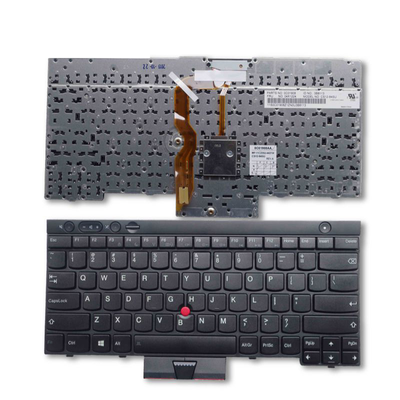 Новая английская клавиатура для Lenovo ThinkPad T430, раскладка клавиатуры США