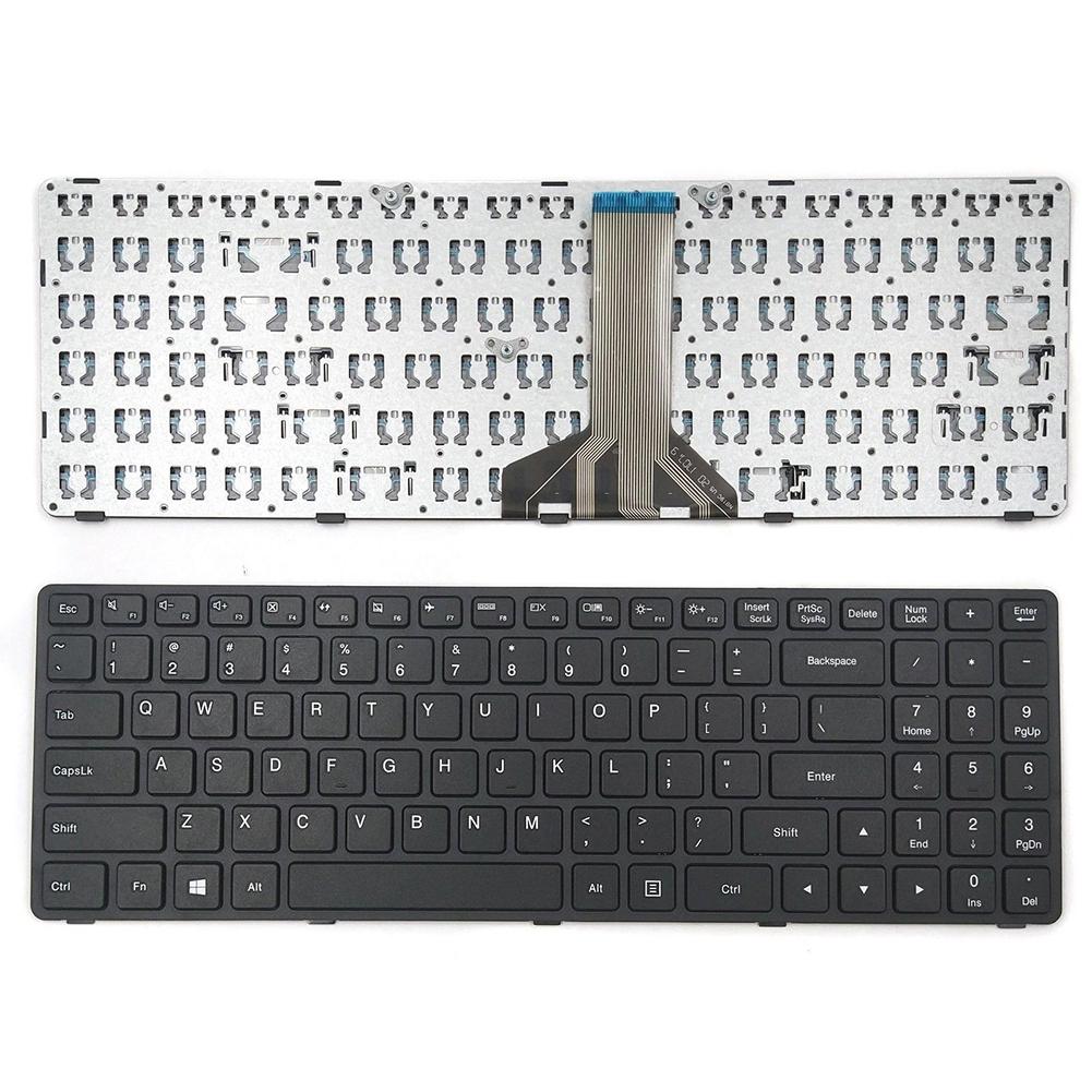 Новая хорошая цена для клавиатуры ноутбука Lenovo 100-15IBD US Layout с рамкой