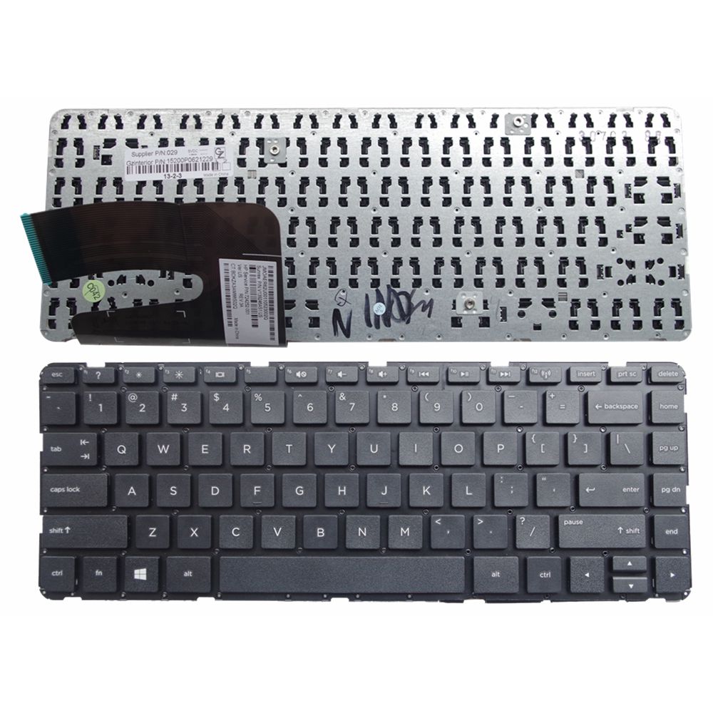 Сменная английская клавиатура, подходящая для клавиатуры ноутбука HP 14-E US без рамки