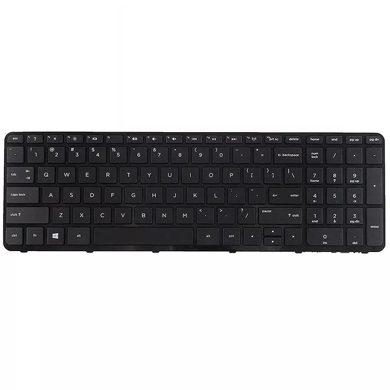 Английская клавиатура для ноутбука HP 15-P US Layout Keyboard New